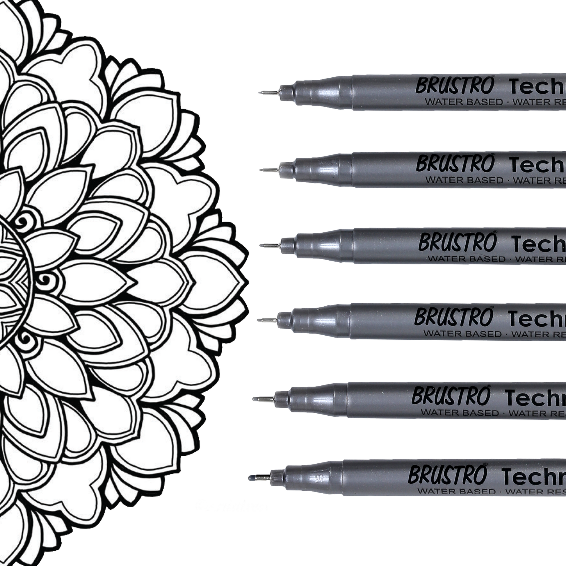 Pigma Micron What Type Of Pen Is Used For Mandala Art Sakura Pigma