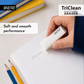 Brustro TriClean Triangle Eraser, Pack of 1 (Total 6 Erasers) , Dust & PVC Free, TPE Material | Ideal for Sketching, Drawing, Graphite and Charcoal, Artists, Students, Hobbyists