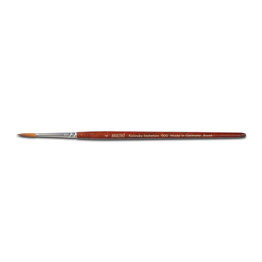 Brustro Kolinsky Imitation Watercolour Round Brush Size - 4