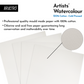 Brustro Artists' Watercolour 100% Cotton 300gsm Cold Pressed Pad, 12 Sheets, Size- A3