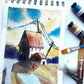 BRUSTRO Artist 100% Cotton Watercolour Wiro Bound Landscape Journal Cold Pressed 300 GSM, A5 - (20 Sheets)