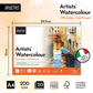 BRUSTRO Artist 25% Cotton Watercolour Pad Cold Pressed 200 GSM A4 Pad 20 Sheets