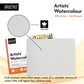 BRUSTRO Artist 25% Cotton Watercolour Pad Cold Pressed 200 GSM A4 Pad 20 Sheets