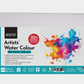 BRUSTRO Artists Watercolour Paper | 300 GSM, A3, 25% Cotton, Cold Pressed | Pack of 12 Sheets | Ideal for Artist, Professional Drawing, Painting Dry & Wet, Fine Art, School, Students, Watercolor