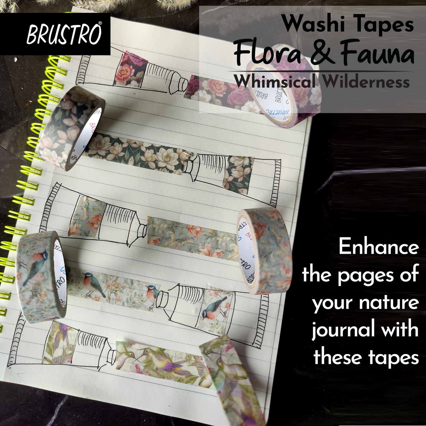 Brustro Washi Tape Bundle