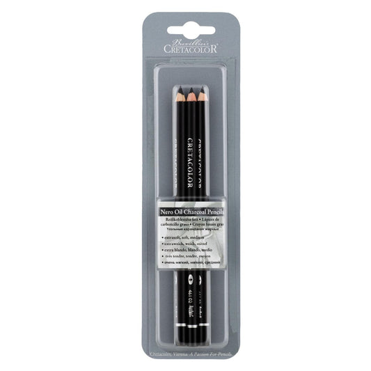 Cretacolor Artists' Nero Pencils Extra Soft (Pack of 6)