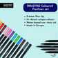 BRUSTRO Coloured Fineliner set of 12, 0.4mm. Ideal For writing, drawing, doodles, mandala etc.
