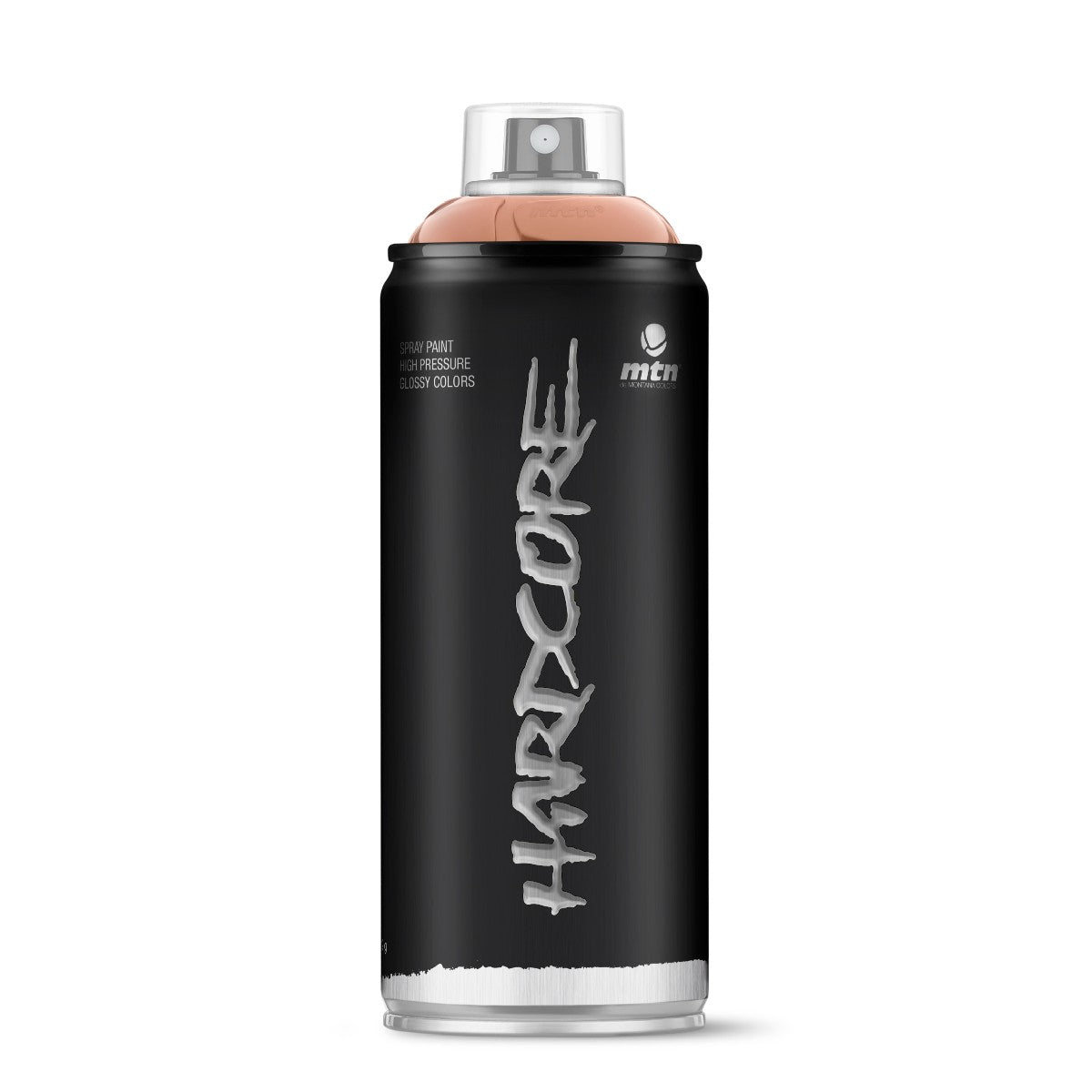 MTN Hardcore High Pressure Spray Paints |DIY, Quick Drying with gloss finish for most surfaces like Porous, Non-porous, Metal, Wood, and Walls - 400ml Metallic Copper