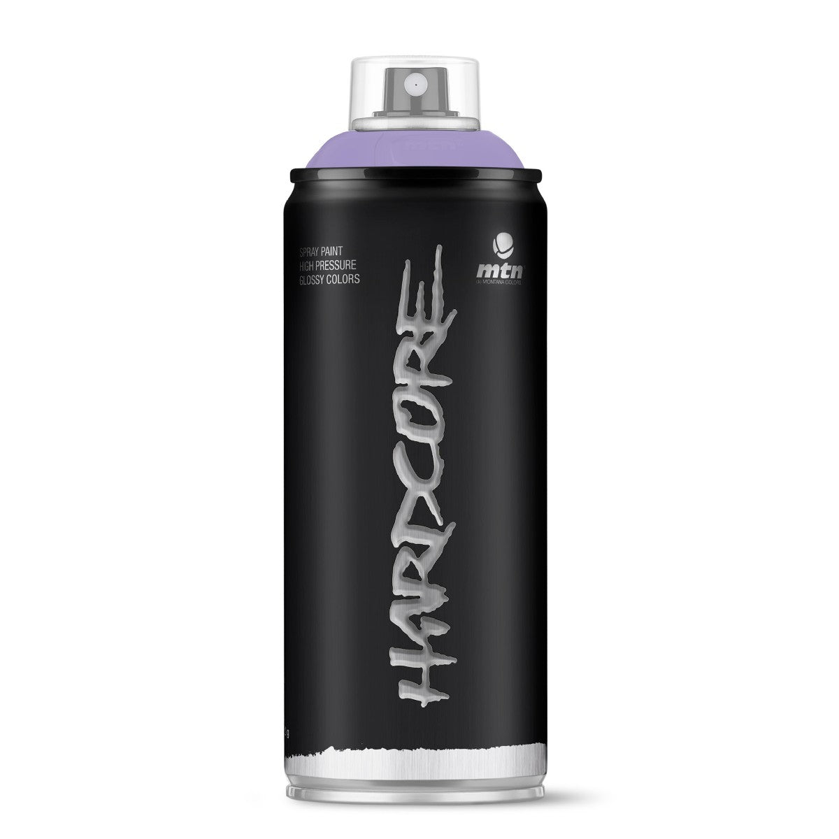 MTN Hardcore High Pressure Spray Paints |DIY, Quick Drying with gloss finish for most surfaces like Porous, Non-porous, Metal, Wood, and Walls - 400ml Violet