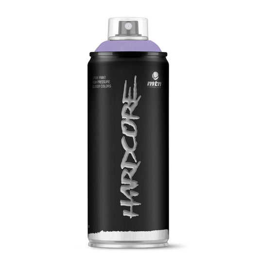 MTN Hardcore High Pressure Spray Paints |DIY, Quick Drying with gloss finish for most surfaces like Porous, Non-porous, Metal, Wood, and Walls - 400ml Violet
