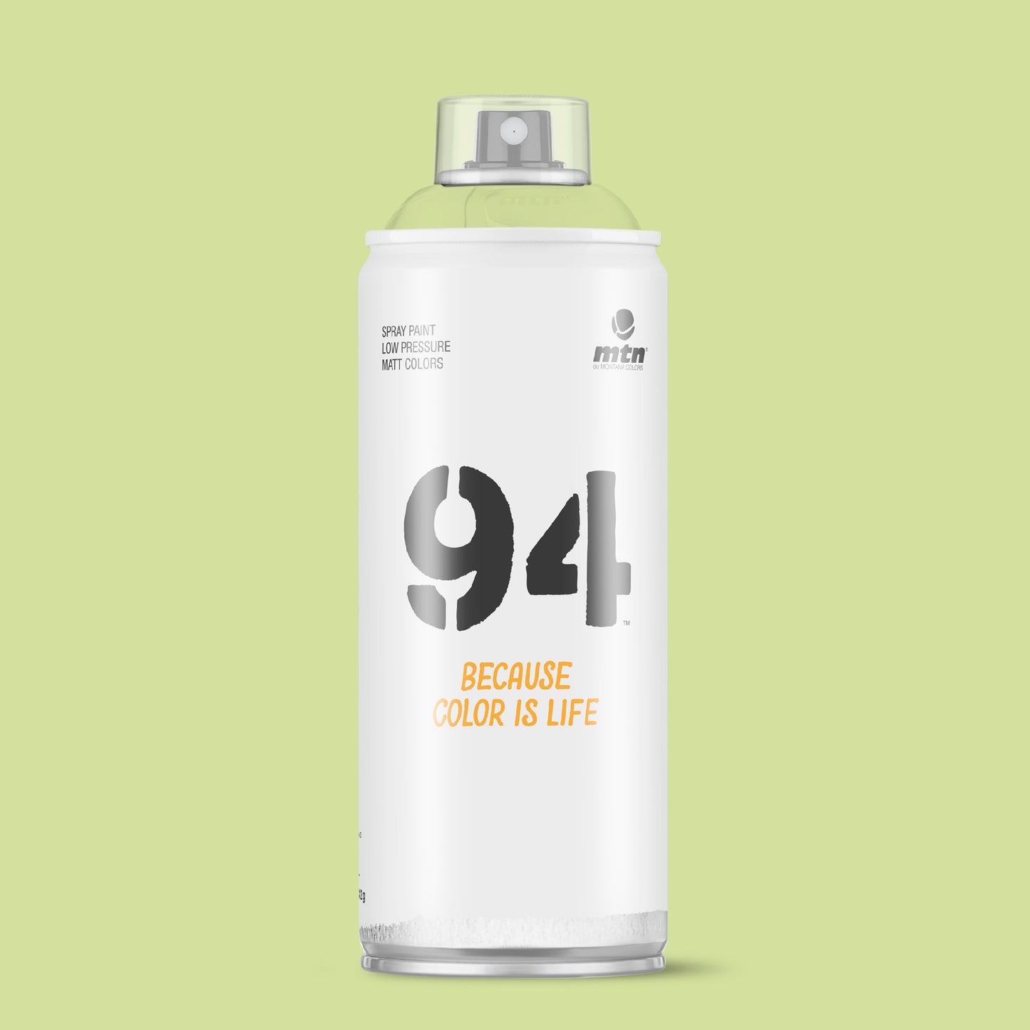 MTN 94 Low Pressure Spray Paints | DIY, Quick Drying, Matt finish, Porous, Non-porous, Metal, Wood, and Walls - 400ml - Frisco Green Shade