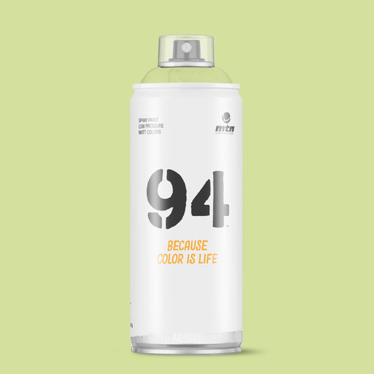 MTN 94 Low Pressure Spray Paints | DIY, Quick Drying, Matt finish, Porous, Non-porous, Metal, Wood, and Walls - 400ml - Frisco Green Shade