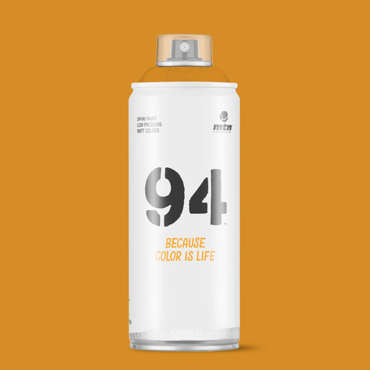 MTN 94 Low Pressure Spray Paints | DIY, Quick Drying, Matt finish, Porous, Non-porous, Metal, Wood, and Walls - 400ml - Tibet Shade