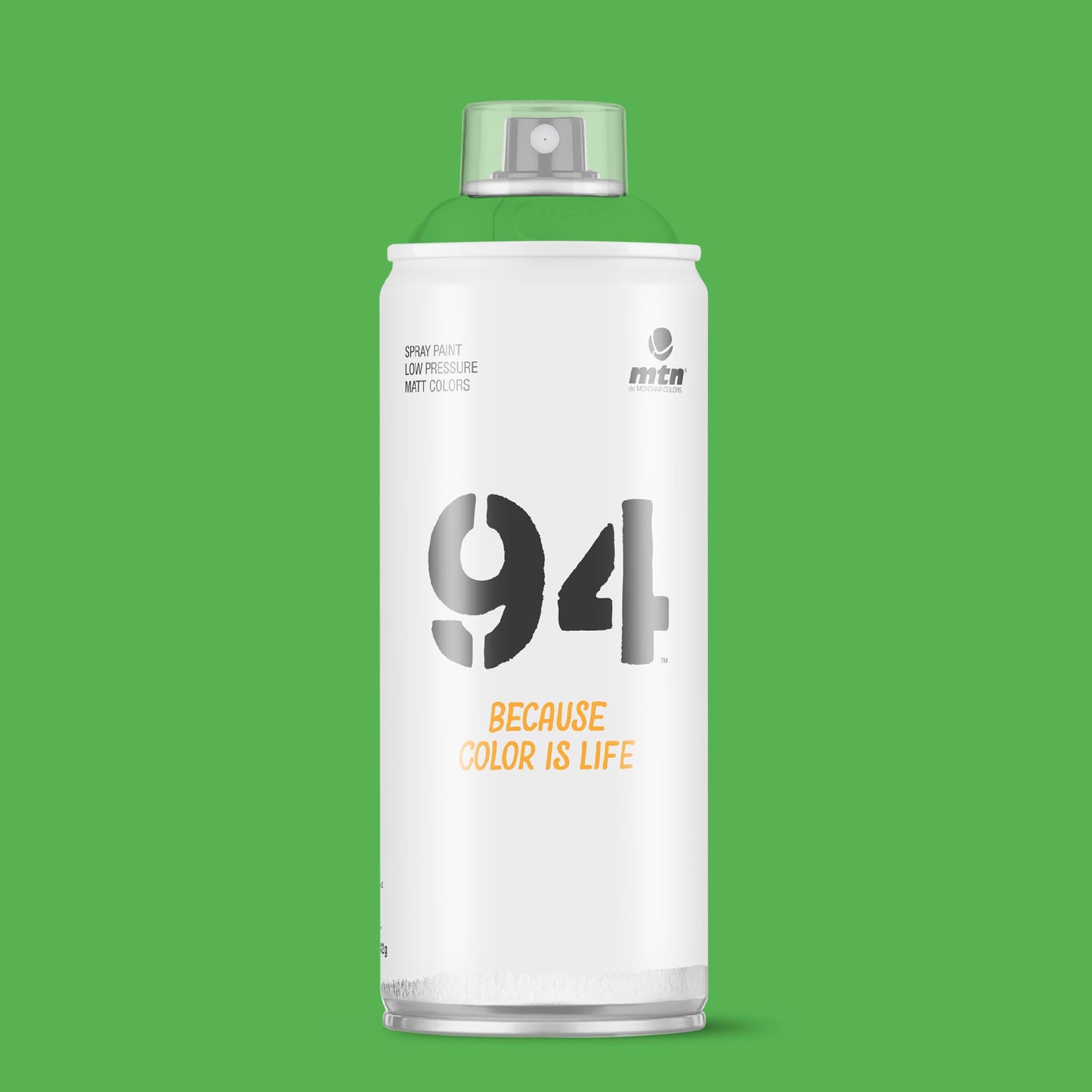 MTN 94 Low Pressure Spray Paints | DIY, Quick Drying, Matt finish, Porous, Non-porous, Metal, Wood, and Walls - 400ml - Mystic Green Shade