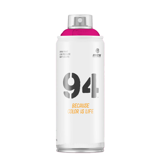 MTN 94 Low Pressure Spray Paints | DIY, Quick Drying, Matt finish, Porous, Non-porous, Metal, Wood, and Walls - 400ml - Rosary Pink Shade