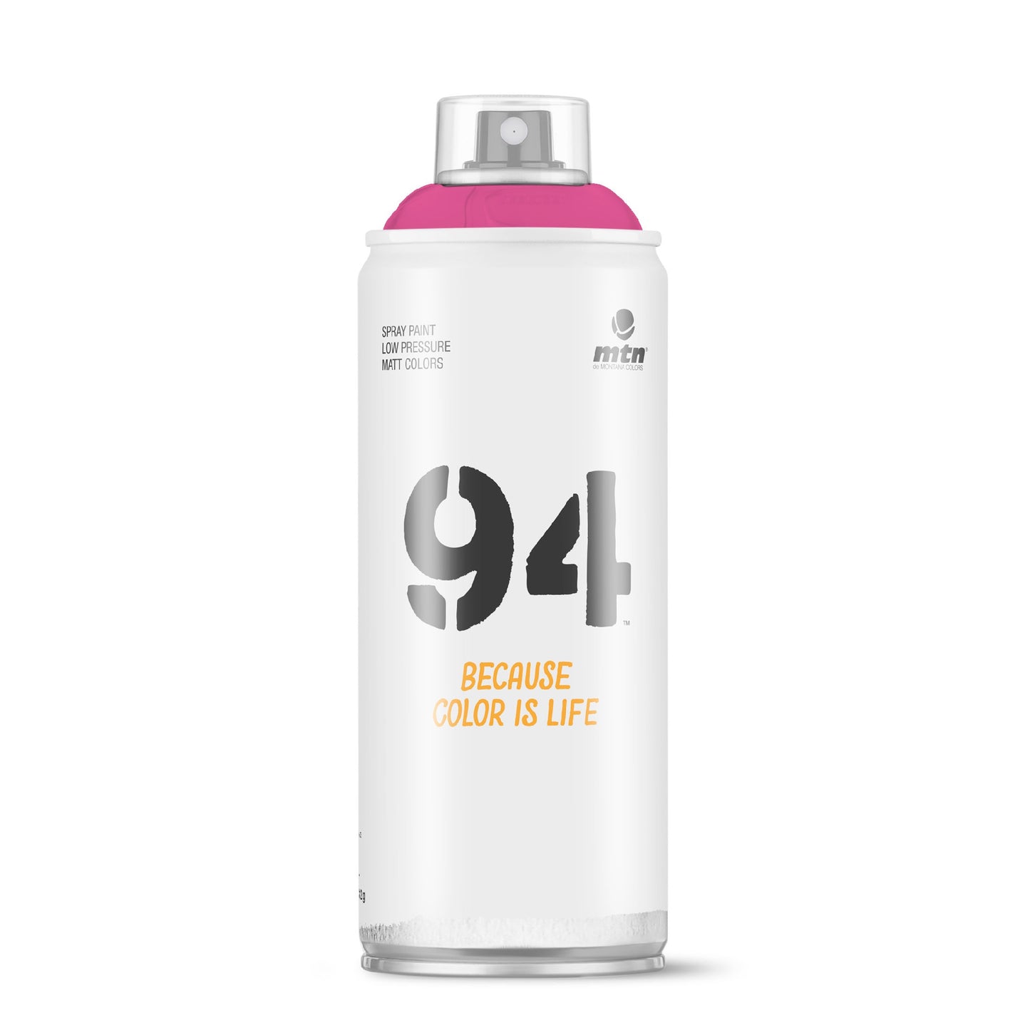 MTN 94 Low Pressure Spray Paints | DIY, Quick Drying, Matt finish, Porous, Non-porous, Metal, Wood, and Walls - 400ml - Erika Shade