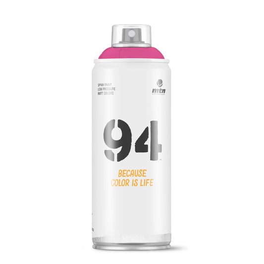 MTN 94 Low Pressure Spray Paints | DIY, Quick Drying, Matt finish, Porous, Non-porous, Metal, Wood, and Walls - 400ml - Erika Shade