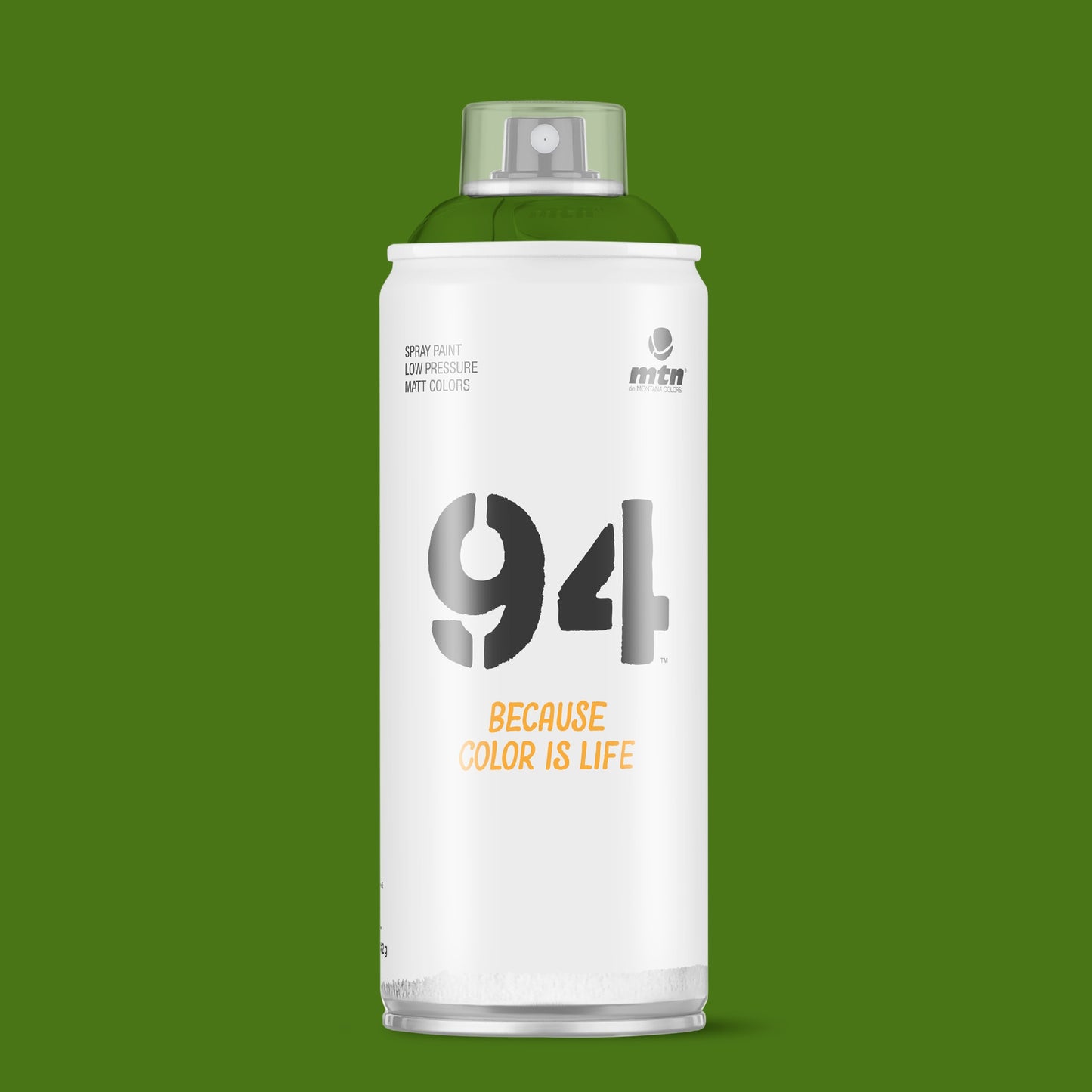 MTN 94 Low Pressure Spray Paints | DIY, Quick Drying, Matt finish, Porous, Non-porous, Metal, Wood, and Walls - 400ml - Valley Green Shade
