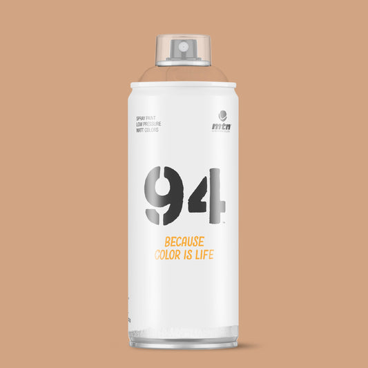 MTN 94 Low Pressure Spray Paints | DIY, Quick Drying, Matt finish, Porous, Non-porous, Metal, Wood, and Walls - 400ml - Tana Brown Shade