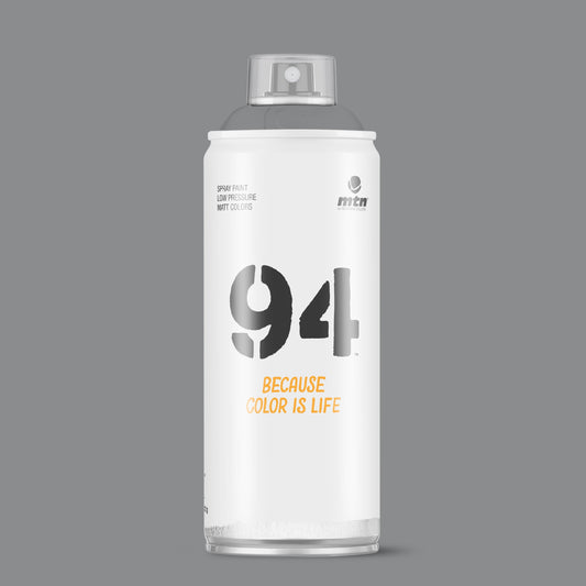 MTN 94 Low Pressure Spray Paints | DIY, Quick Drying, Matt finish, Porous, Non-porous, Metal, Wood, and Walls - 400ml - London Grey Shade