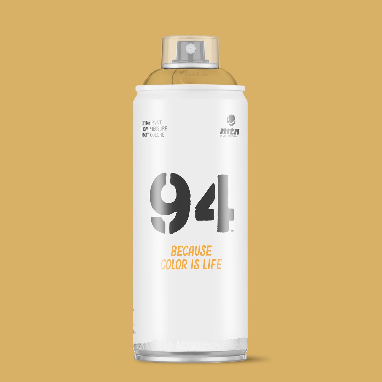 MTN 94 Low Pressure Spray Paints | DIY, Quick Drying, Matt finish, Porous, Non-porous, Metal, Wood, and Walls - 400ml - Inca Brown Shade