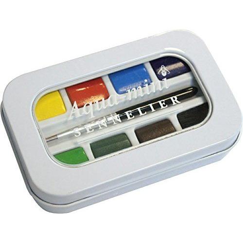 Sennelier Artists' Watercolor Set-24 Half Pan (MRP 6999) + Fabriano Artistico Watercolour Paper CP 300 gsm (MRP 1,305)