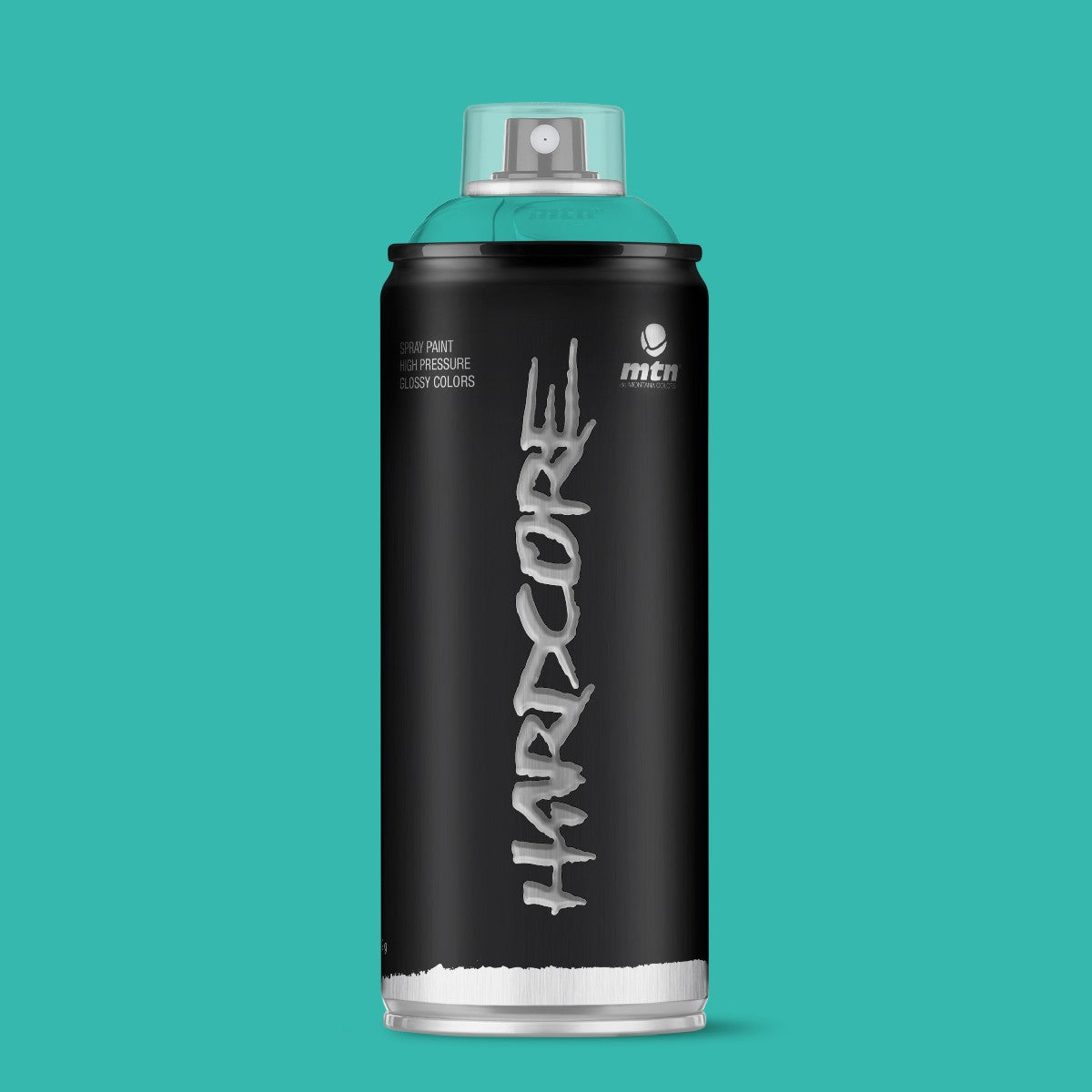 MTN Hardcore High Pressure Spray Paints |DIY, Quick Drying with gloss finish for most surfaces like Porous, Non-porous, Metal, Wood, and Walls - 400ml Paris Green