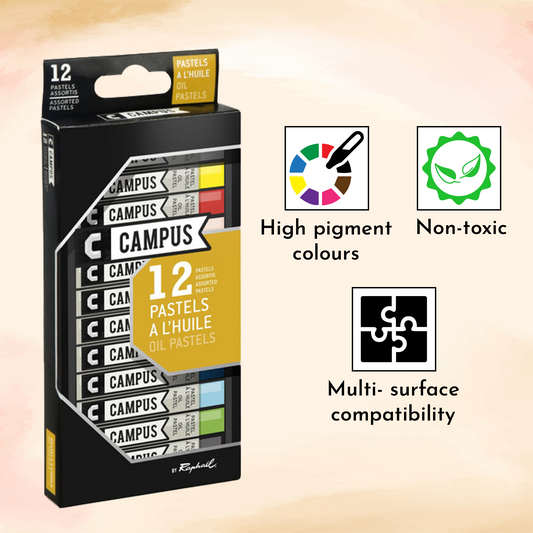 Sennelier Campus Oil Pastels Set of 12