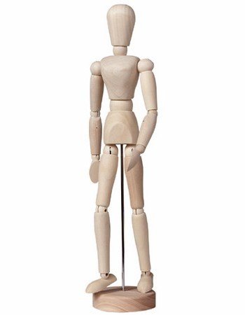 Brustro Artists Human Manikin (Mannequin) - 12 Inches