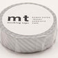 mt Washi Japanese Masking Tape Stripe , 15 mm x 10 mtrs Shade - Silver, ( Pack Of 1 )