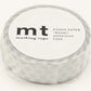 mt Washi Japanese Masking Tape Polka Dots , 15 mm x 10 mtrs Shade - Silver, ( Pack Of 1 )