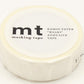 mt Washi Japanese Masking Tape Polka Dots , 15 mm x 10 mtrs Shade - White, ( Pack Of 1 )