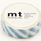 mt Washi Japanese Masking Tape Stripe , 15 mm x 10 mtrs Shade - Greyish Sky, ( Pack Of 1 )