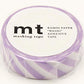 mt Washi Japanese Masking Tape Stripe , 15 mm x 10 mtrs Shade - Lilac , ( Pack Of 1 )