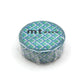 mt Washi Japanese Masking Tape , 15mm x 7 mtrs Shade - Mesh Green