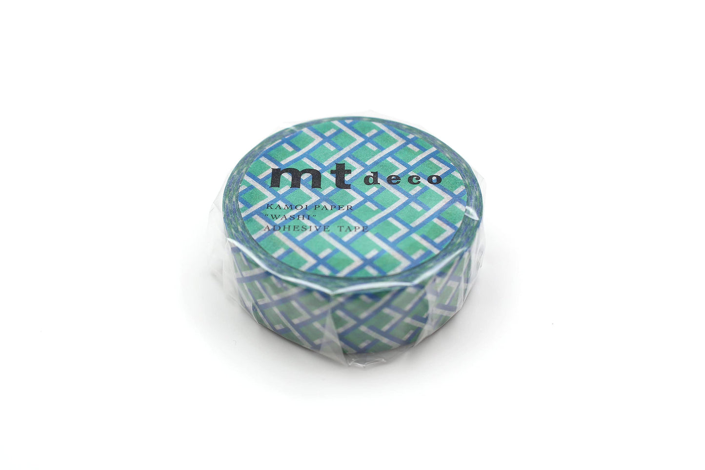 mt Washi Japanese Masking Tape , 15mm x 7 mtrs Shade - Mesh Green