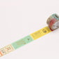 mt Washi Japanese Masking Tape Fab Series, Ticket, 20mm x 3 mtrs (Pack of 1)