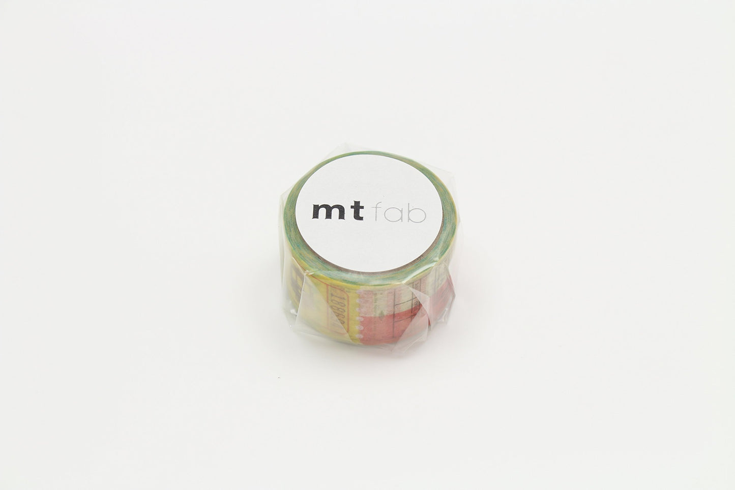 mt Washi Japanese Masking Tape Fab Series, Ticket, 20mm x 3 mtrs (Pack of 1)