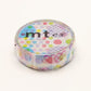 mt Washi Japanese Masking Tape EX Series, 15 mm x 10 mtrs Shade - Random Dot