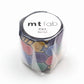 mt Washi Masking Tape Fab Die- Cut, Stars and Tiles, 45 mm x 3 mtrs (Pack of 1)