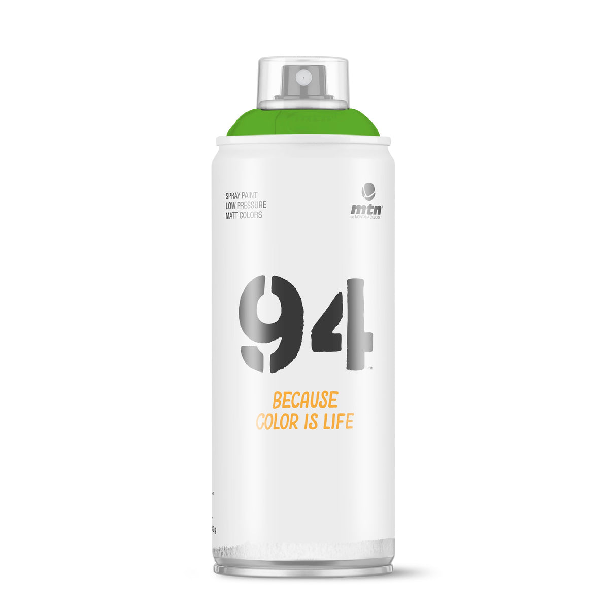 MTN 94 Low Pressure Spray Paints | DIY, Quick Drying, Matt finish, Porous, Non-porous, Metal, Wood, and Walls - 400ml - Hulk Green Shade