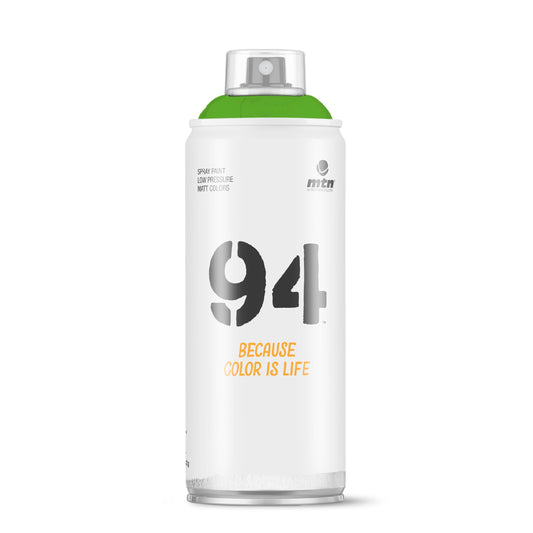 MTN 94 Low Pressure Spray Paints | DIY, Quick Drying, Matt finish, Porous, Non-porous, Metal, Wood, and Walls - 400ml - Hulk Green Shade