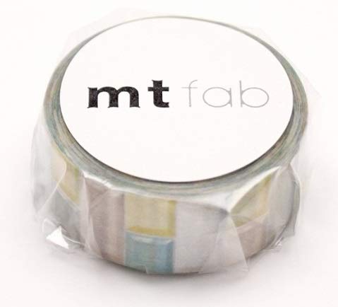 mt Washi Japanese Masking Tape Pearl Designs , 15 mm x 5 mtrs Shade - Tile Pastel, ( Pack Of 1 )