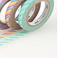 mt Washi Japanese Slim Masking Tape , 6 mm x 10 mtrs Shade - Twist Cord A, ( Pack Of 3 )