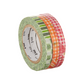 mt Washi Slim Masking Tape , 6 mm x 10 mtrs Shade - Deco D, ( Pack Of 3 )