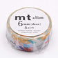 mt Washi Japanese Slim Masking Tape, 6 mm x 10 mtrs Shade - DECO G, (Pack of 3)