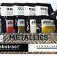 Sennelier Abstract Artist Acrylic 120 ml Pouch Contains Silver, Copper, Bronze, Gold and Pearl (Iridescent Assorted 5)