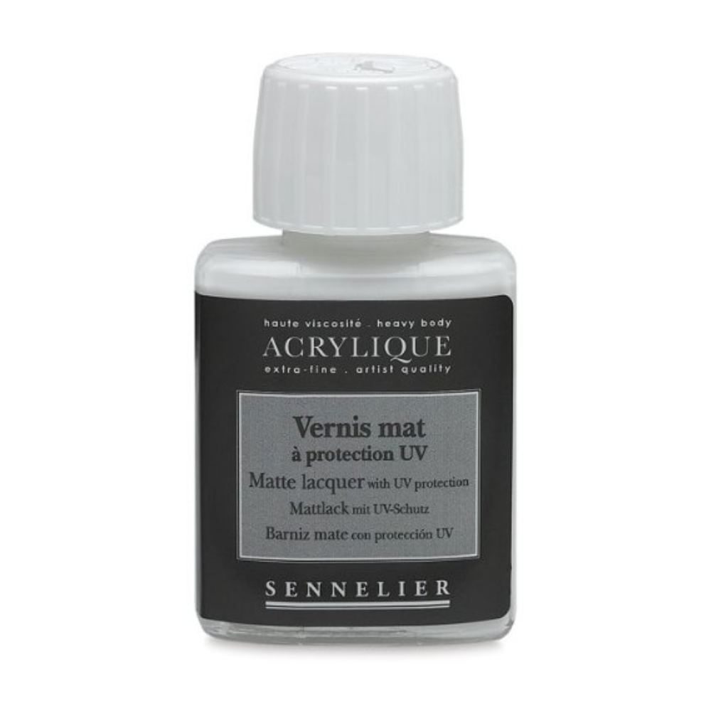 Sennelier Matte lacquer with UVLS 75 ml jar