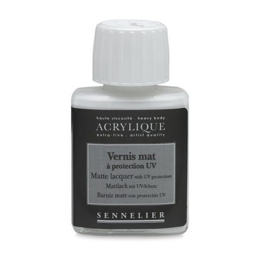 Sennelier Matte lacquer with UVLS 75 ml jar