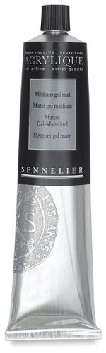 Sennelier Matte gel medium 200 ml tube